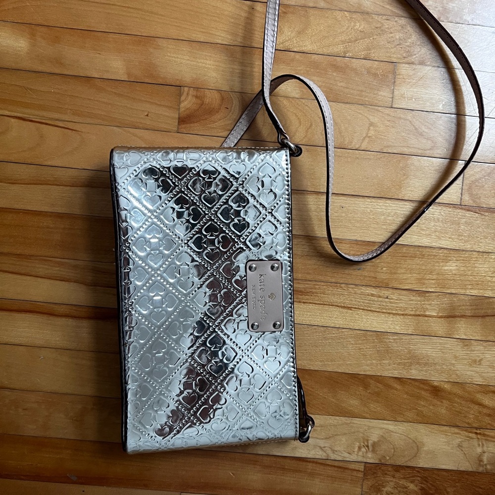Kate Spade Metallic Crossbody Bag